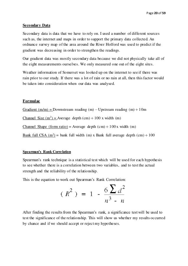 Geography Coursework Help